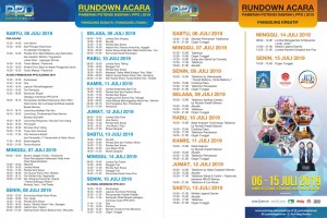 rundown acara PPD 2019